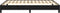 vidaXL - Bedframe - zonder - matras - 140x200 - cm - fluweel - zwart