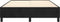 vidaXL - Bedframe - zonder - matras - 140x200 - cm - fluweel - zwart