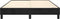 vidaXL - Bedframe - zonder - matras - 140x200 - cm - fluweel - zwart