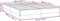 vidaXL - Bedframe - zonder - matras - 140x200 - cm - fluweel - zwart