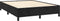 vidaXL - Bedframe - zonder - matras - 140x200 - cm - fluweel - zwart