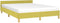vidaXL - Bedframe - zonder - matras - 140x200 - cm - stof - groen