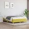 vidaXL - Bedframe - zonder - matras - 140x200 - cm - stof - groen