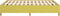 vidaXL - Bedframe - zonder - matras - 140x200 - cm - stof - groen