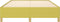 vidaXL - Bedframe - zonder - matras - 140x200 - cm - stof - groen