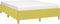 vidaXL - Bedframe - zonder - matras - 140x200 - cm - stof - groen