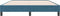 vidaXL - Bedframe - zonder - matras - 140x220 - cm - fluweel - donkerblauw