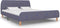 vidaXL - Bedframe - zonder - matras - 150x200 - cm - lichtgrijs