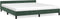 vidaXL - Bedframe - zonder - matras - 160x200 - cm - fluweel - donkergroen