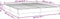 vidaXL - Bedframe - zonder - matras - 160x200 - cm - fluweel - lichtgrijs