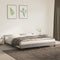 vidaXL - Bedframe - zonder - matras - 160x200 - cm - fluweel - lichtgrijs