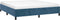 vidaXL - Bedframe - zonder - matras - 160x200 - cm - fluweel - donkerblauw