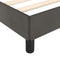 vidaXL - Bedframe - zonder - matras - 160x200 - cm - fluweel - donkergrijs