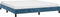 vidaXL - Bedframe - zonder - matras - 160x200 - cm - fluweel - donkerblauw