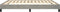 vidaXL - Bedframe - zonder - matras - 160x200 - cm - fluweel - lichtgrijs