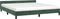vidaXL - Bedframe - zonder - matras - 160x200 - cm - fluweel - donkergroen