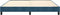 vidaXL - Bedframe - zonder - matras - 160x200 - cm - fluweel - donkerblauw