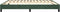 vidaXL - Bedframe - zonder - matras - 160x200 - cm - fluweel - donkergroen