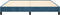 vidaXL - Bedframe - zonder - matras - 160x200 - cm - fluweel - donkerblauw