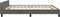 vidaXL - Bedframe - zonder - matras - 160x200 - cm - fluweel - donkergrijs