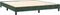 vidaXL - Bedframe - zonder - matras - 160x200 - cm - fluweel - donkergroen