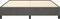 vidaXL - Bedframe - zonder - matras - 160x200 - cm - fluweel - donkergrijs