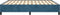 vidaXL - Bedframe - zonder - matras - 160x200 - cm - fluweel - donkerblauw