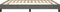 vidaXL - Bedframe - zonder - matras - 160x200 - cm - fluweel - donkergrijs