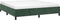 vidaXL - Bedframe - zonder - matras - 160x200 - cm - fluweel - donkergroen