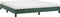 vidaXL - Bedframe - zonder - matras - 160x200 - cm - fluweel - donkergroen