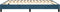 vidaXL - Bedframe - zonder - matras - 160x200 - cm - fluweel - donkerblauw