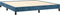 vidaXL - Bedframe - zonder - matras - 160x200 - cm - fluweel - donkerblauw