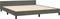 vidaXL - Bedframe - zonder - matras - 160x200 - cm - fluweel - donkergrijs