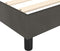 vidaXL - Bedframe - zonder - matras - 160x200 - cm - fluweel - donkergrijs