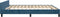 vidaXL - Bedframe - zonder - matras - 160x200 - cm - fluweel - donkerblauw