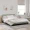 vidaXL - Bedframe - zonder - matras - 160x200 - cm - fluweel - lichtgrijs
