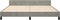 vidaXL - Bedframe - zonder - matras - 160x200 - cm - fluweel - lichtgrijs