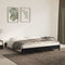vidaXL - Bedframe - zonder - matras - 160x200 - cm - fluweel - zwart