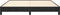 vidaXL - Bedframe - zonder - matras - 160x200 - cm - fluweel - zwart