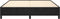 vidaXL - Bedframe - zonder - matras - 160x200 - cm - fluweel - zwart