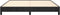 vidaXL - Bedframe - zonder - matras - 160x200 - cm - fluweel - zwart
