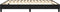 vidaXL - Bedframe - zonder - matras - 160x200 - cm - fluweel - zwart