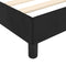 vidaXL - Bedframe - zonder - matras - 160x200 - cm - fluweel - zwart