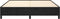 vidaXL - Bedframe - zonder - matras - 160x200 - cm - fluweel - zwart