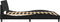 vidaXL - Bedframe - zonder - matras - 160x200 - cm - fluweel - zwart