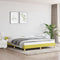 vidaXL - Bedframe - zonder - matras - 160x200 - cm - stof - groen