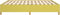 vidaXL - Bedframe - zonder - matras - 160x200 - cm - stof - groen