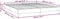 vidaXL - Bedframe - zonder - matras - 160x200 - cm - stof - groen