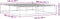 vidaXL - Bedframe - zonder - matras - 160x200 - cm - wit