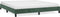 vidaXL - Bedframe - zonder - matras - 180x200 - cm - fluweel - donkergroen